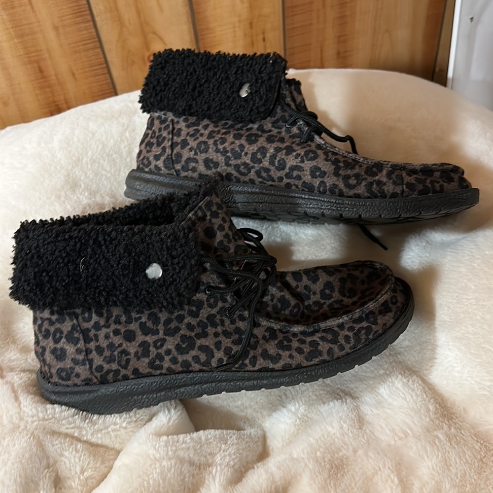 Gypsy Jazz ankle boots leopard print - Picture 2 of 7